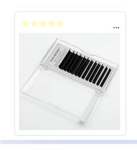 NAGARAKU İPEK  KİRPİK ÇEK BIRAK KOLAY VULÜM  MEGA HACİM KENDİNDEN YAPIŞKANLI LASHES 07 D MİX