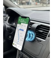 Araç İçi Manyetik Telefon Tutucu Alüminyum Gövdeli Navigasyon Standı