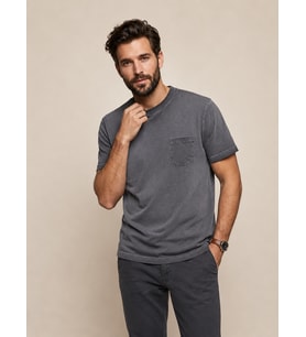 VIGOSS ACTION YAĞLI BOYAMA ERKEK T-SHIRT 62907-30226