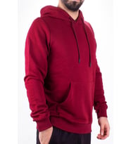 Twister 2732 Bordo Kapüşonlu Erkek Sweatshirt