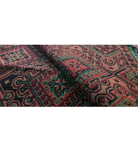 Algelsineve Hisar Koyu Makine Dokuması Büyük Kilim
