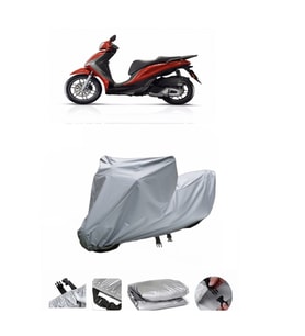 Piaggio Medley 150  Gri Motosiklet Brandası ARKA ÇANTA UYUMLU DEĞİLDİR