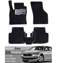 SKODA SCALA (2019-2025) Uyumlu EVA Paspas Tam Set–Oto Paspas,Araca Özel,Kolay Montaj