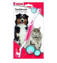 Beaphar Toothbrush Çift Taraflı Kedi Köpek Diş Fırçası