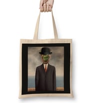 Guardians Of The Galaxy Rene Magritte Son Of Man Bez Çanta Uzun Saplı