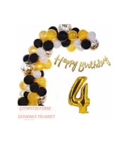 Çıtıpıtıstore 0-9 Yaş Balon Zincir Set