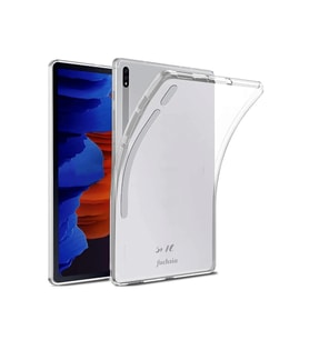 Galaxy Tab S9 FE 10,9 inç Uyumlu Silikon Yumuşak Darbeye Dayanıklı Şeffaf Antişok Kılıf