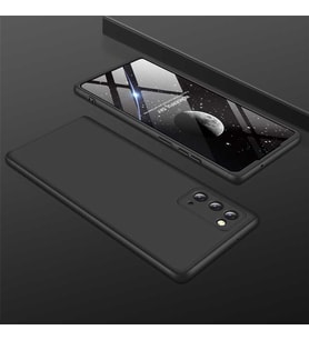 Galaxy Note 20 Kılıf Zore Ays Full Koruma Kılıf (Siyah)