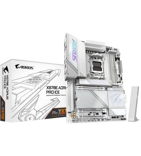 GIGABYTE X870E X870E AORUS PRO ICE WIFI7 DDR5 HDMI-DP TYPEC PCIE 5.0 AM5 ATX BEYAZ