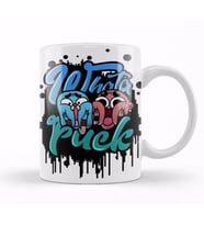 Gumball What'a Fuck Kupa Bardak Porselen