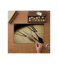 Roma Rakamları- Duvar Saati Tasarımı 240 parça Ahşap Puzzle Ahşap Kutuda MP00122