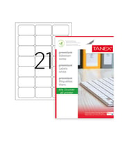 Tanex Lazer Etiket Tw-2021 63.5×38.1 mm