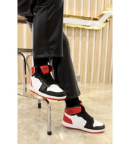 FAST STEP Unisex Sneaker Ayakkabı 500XA8070 (Siyah)