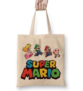 Super Mario Bez Çanta Uzun Saplı