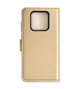 Tecno Camon 16 Prime Trend S Plus Kapaklı Kılıf - Gold