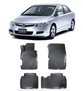 Honda Civic FD6 2006-2012 BTM 3D Havuzlu Paspas