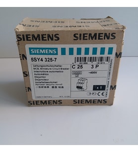 10KA 3x25 amper siemens gurup sigorta(5SY4 325-7)