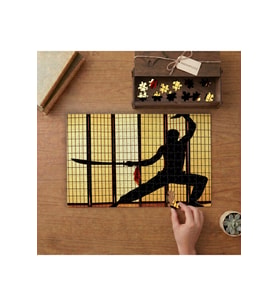 Ninja Görseli Tasarımı 240 parça Ahşap Puzzle Ahşap Kutuda MP00078