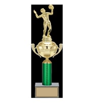 ODAK KUPA - Figürlü Kupalar - Voleybol Kadın Figürlü Kupalar FG-050 B - 40 cm