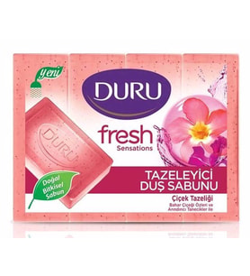 DURU FRESH TAZELEYİCİ KALIP SABUN 4X150 600G