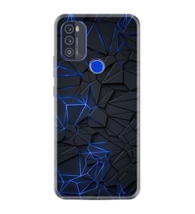 Reeder P13 Blue Max 128GB Kılıf Resimli Desenli Silikon Platinium Series Karmaşık 1874