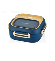 VAGONLIFE BL2107 PASLANMAZ ÇELİK YEMEK KABI - LUNCH BOX TEK BÖLMELİ 500 ML - LACİVERT