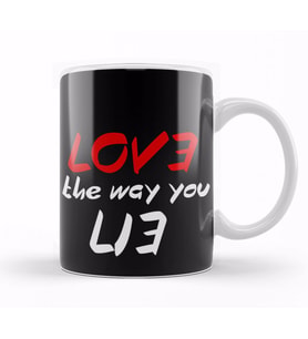 Gift Love The Way You Lie Kupa Bardak Porselen