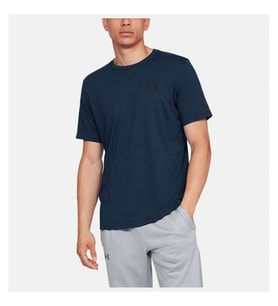 UNDER ARMOUR UA Sportstyle LC Lacivert Erkek T-Shirt 1326799-408