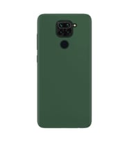 Xiaomi Redmi Note 9 İnce Mat Silikon Kılıf Haki