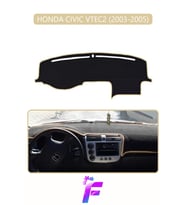 HONDA CIVIC VTEC2 (2003-2005) Uyumlu Torpido Örtüsü Yansıma Önleyici Hızlı Montaj Koruma F73