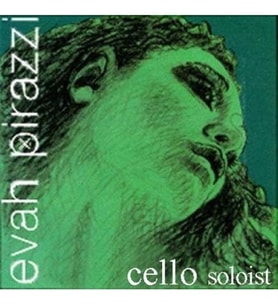 Pirastro 332280 Çello Tek Teli - Evah Pirazzi Soloist D (Re) 4/4 Çellolarla Tam Uyumlu (Üst Segment - Çelik Çekirdek)  Net Ses Çizgisi, Zengin Harmonikler, Sahne Performansı İçin Optimize Edilmiş  Uyum: 4/4 Çellolar İçin 2. Tel (Solo Kullanım)