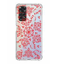 Xiaomi Redmi Note 11s Kamera ve Köşe  Korumalı Antishock Kapak Nostalji Desen Tasarımlı Şeffaf Kılıf