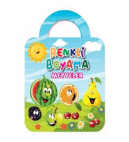 Renkli Boyama-Meyveler
