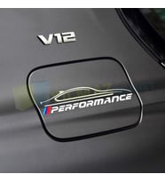 Bmw M Logo Performance Depo Kapağı Oto Sticker Yapıştırma Etiket