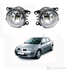 Renault Megane 2 Sis Farı Ampullü Sağ Sol Set 2005-2009