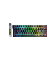 Mini 60 He Pro Hall Effect Manyetik Klavye Rapid Trigger Stromrise Switch 8000Hz TKL Hot Swap Oyuncu Klavyesi Siyah