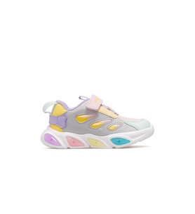 VİCCO Lamb Kız Çocuk Işıklı Hafif Sneaker Spor Ayakkabı 25k 346.227 Pk Gümüş