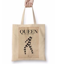 Queen Freddie Mercury 02 Bez Çanta Uzun Saplı