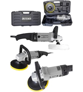Steiner Germany Technology 3000 Watt Profesyonel Devir Ayarlı Pasta Cila Polisaj Makinesi Gri