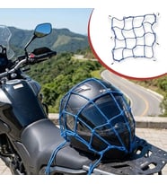 Kask Roichil® Esnek Motosiklet Kask ve Bagaj Filesi – Kask Sabitleyici Plastik Kancalı Taşıma Ağı 35x35 cm