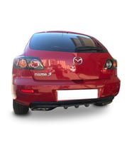 Mazda 3 Difüzör Arka Tampon Çift Egzoz Çıkışlı