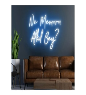 Ne Memuru Alkol Bey? Yazılı Neon Tabela