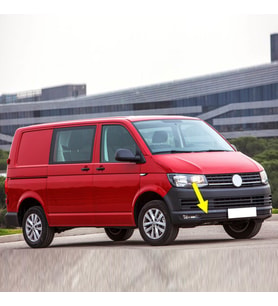 VW Transporter 2016-2019 Ön Tampon Sağ Sis Farı Çerçevesi 7E0807490D