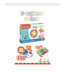 Fp2748 Fisher Price İp Geçi̇rme Oyunuc Lacing Game