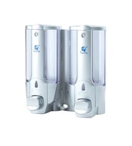 Omnipazar Xinda ZYQ138SG Sıvı Sabun ve Şampuan Dispenseri 2'li Silver 2x380 ml