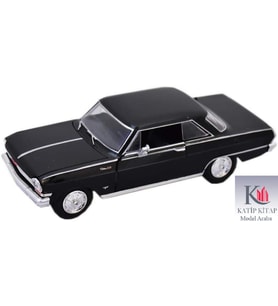 Newray 1964 Chevrolet Nova SS 1/25 Siyah Model Araba
