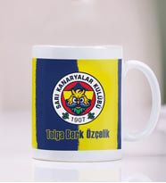 BBaskı  Kişiye Özel İsim Yazılı Sarı-Lacivert Kanarya Temalı Taraftar Kupa Bardak  A Kalite Premium Porselen (%80 porselen / %20 seramik)  Kalıcı Baskı (Net Detay / Canlı Renk)  Günlük Kullanım  Bulaşık Makinesinde Yıkanabilir
