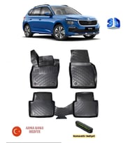 Skoda Kamiq 2019 Sonrası Uyumlu 3D Havuzlu Paspas ASMA KOKU VE NUMARATÖR HEDİYELİ