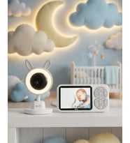 Lcd Ekranlı Bebek İzleme Kamerası Ninnili Gece Görüşlü Güvenlik Sistemi