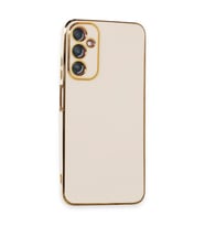 Samsung Galaxy A05s Kılıf Volet Silikon - Beyaz
